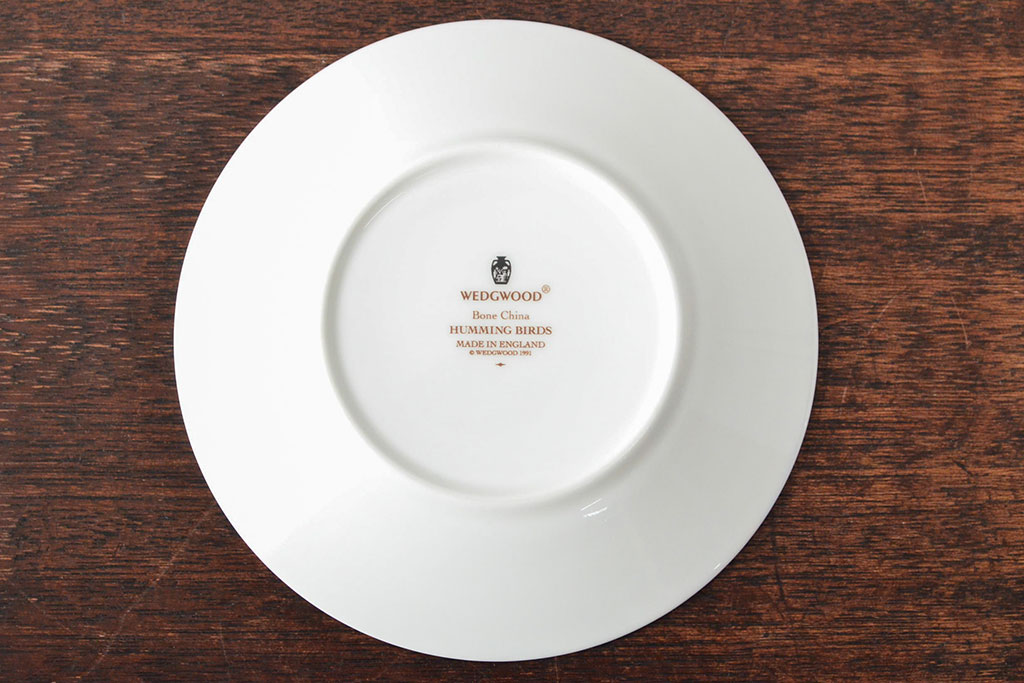 WEDGWOOD　ウェッジウッド　ハミングバード　カップ&ソーサー2客セット(洋食器)(R-052290)