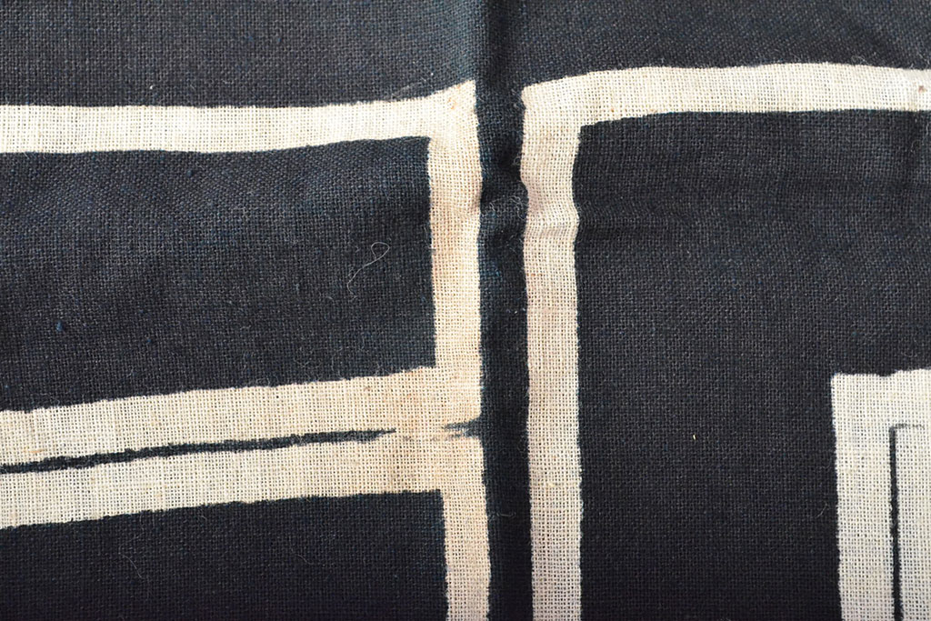 大正〜昭和初期　藍染木綿半纏2枚セット(古布、釡屋糸綿店)(R-052315)