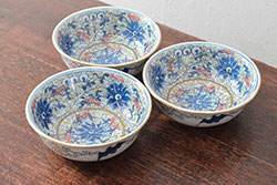 時代物　根来塗　時を重ねた風合いが魅力のお膳2客セット(角盆、漆器、木製、脚付き)(R-079139)