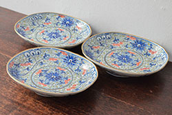 明治期　朱塗　木製椀　食卓を明るく彩る煮物椀10客セット(漆器、和食器、汁椀、蓋付き、吸物椀、お椀、共箱付き)(R-079687)