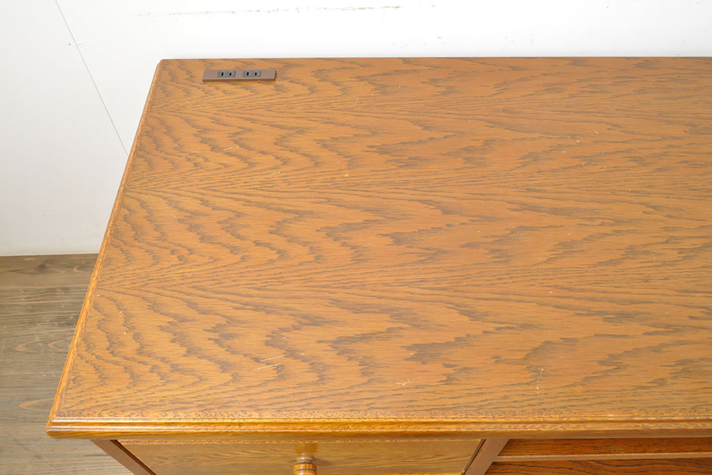 中古　美品　特注品　カントリーハウス　秋山木工　特別大きなサイズが魅力的なテレビ台(テレビボード、ローボード)(R-052377)