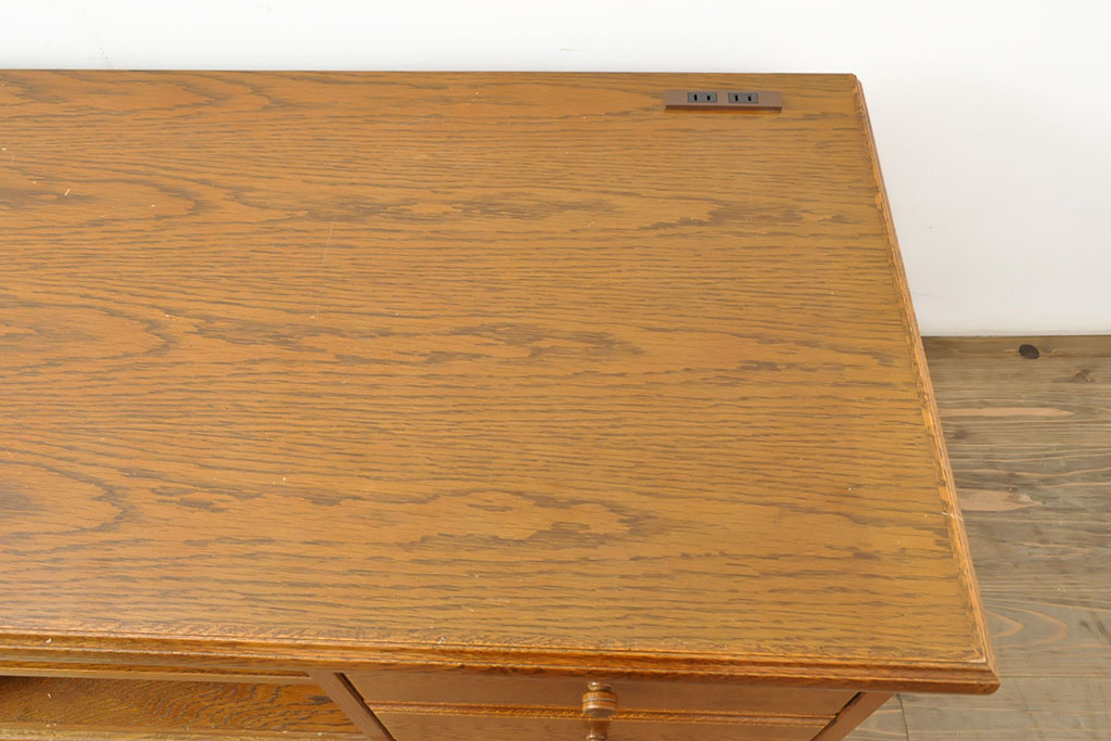 中古　美品　特注品　カントリーハウス　秋山木工　特別大きなサイズが魅力的なテレビ台(テレビボード、ローボード)(R-052377)