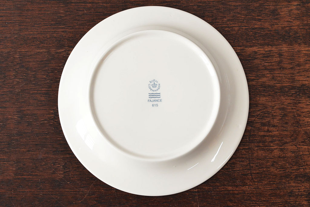 ROYAL COPENHAGEN　ロイヤルコペンハーゲン　FAJANCE　カップ&ソーサー2客(箱付き、洋食器)(R-052456)