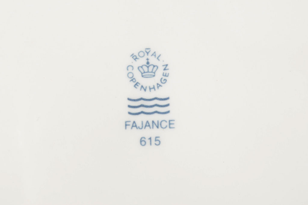 ROYAL COPENHAGEN　ロイヤルコペンハーゲン　FAJANCE　カップ&ソーサー2客(箱付き、洋食器)(R-052456)