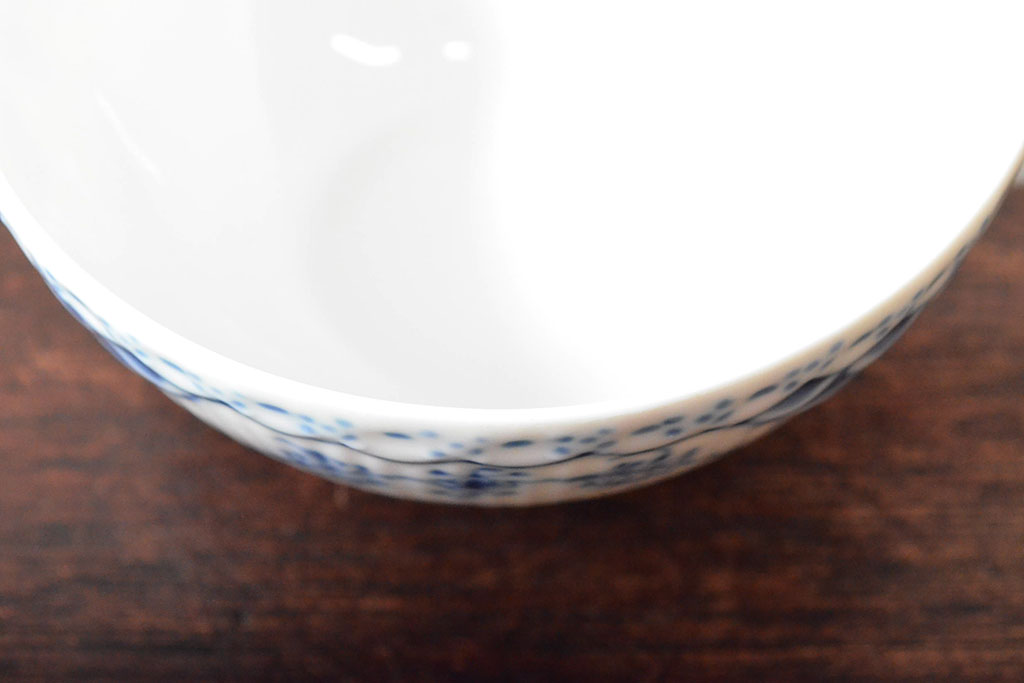 ROYAL COPENHAGEN　ロイヤルコペンハーゲン　ブルーフルーテッド　フルレース　カップ&ソーサー2客(洋食器)(定価88,000円)(R-052459)