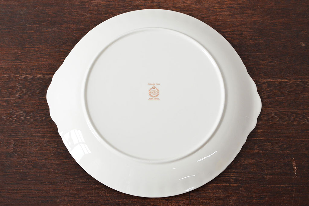 イギリス　MINTON(ミントン)　スープ皿など7点(ケーキプレート、スクエアプレート、洋食器)(R-052460)