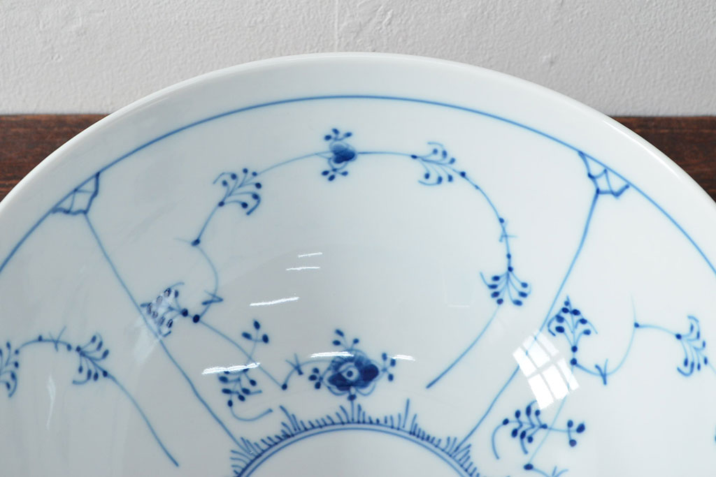 ROYAL COPENHAGEN ロイヤルコペンハーゲン ブルーフルーテッド ハーフ