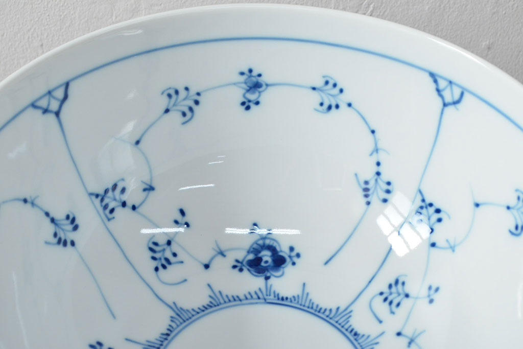ROYAL COPENHAGEN ロイヤルコペンハーゲン ブルーフルーテッド ハーフ ...