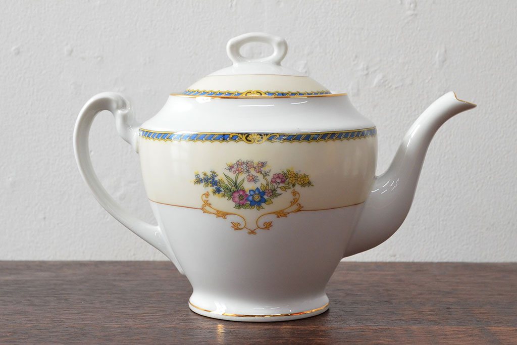 【感謝価格】 オールドノリタケ(日本陶器) Noritake ポット ヤジロベー印 陶芸