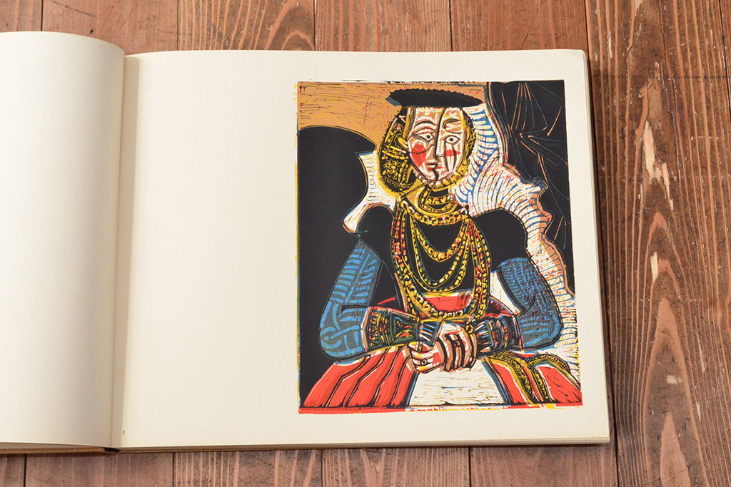 1962年　Picasso　Linoleum　Cuts　Abrams　ピカソ　リノリウム　カット集　作品集(R-052502)