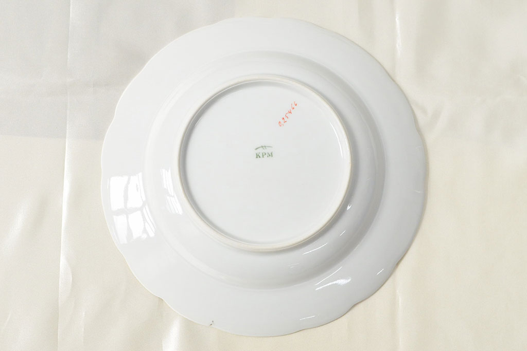 アンティーク KPM(ベルリン王立磁器製陶所) プレート5枚(深皿