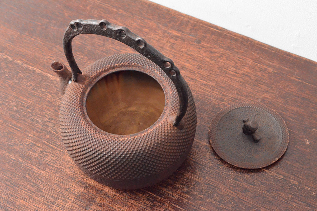 大正〜昭和初期 南部岩鋳鉄瓶(茶道具)(R-052580) | ラフジュ工房