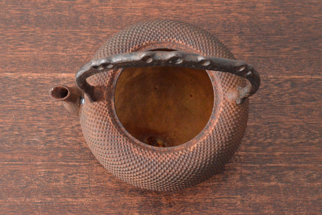 大正〜昭和初期　南部岩鋳鉄瓶(茶道具)(R-052580)