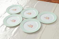 戦前　オールドノリタケ　Noritake　プレート5枚(お皿、ヤジロベー印、洋食器)(R-052700)