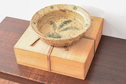 朱泥　漢詩　煎茶碗　湯呑5客セット(お猪口、煎茶道具、酒器、茶器)(R-062690)