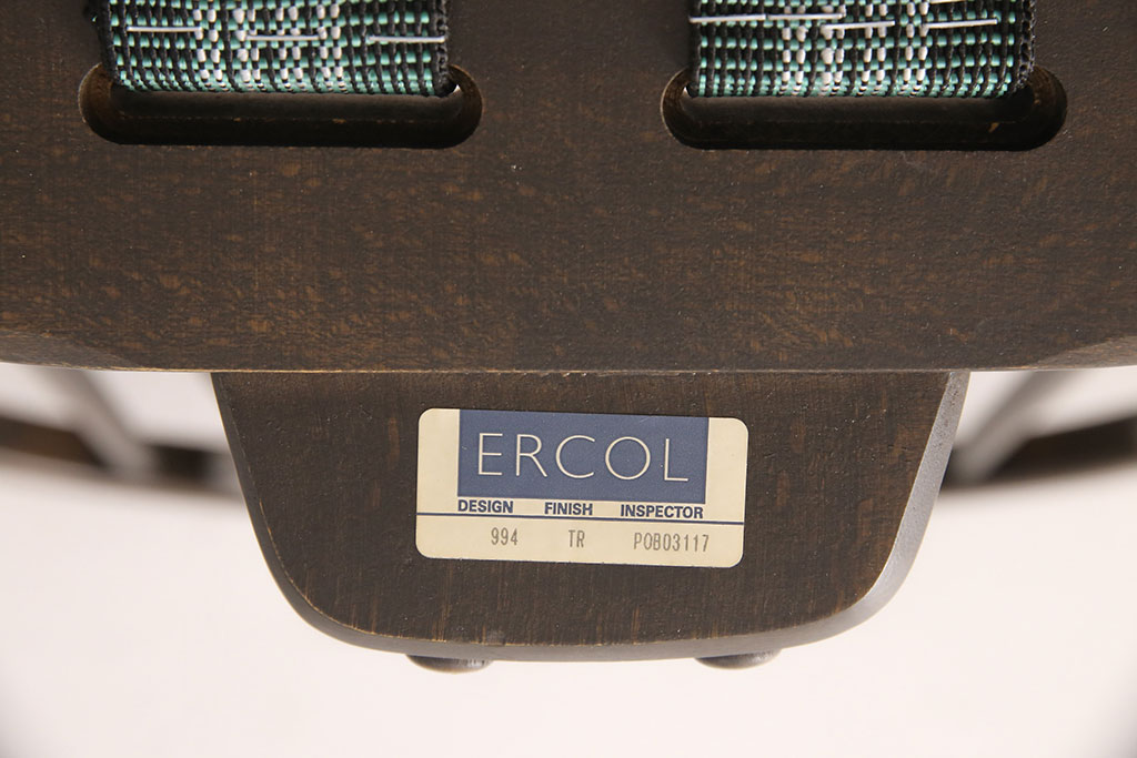 中古　極美品　ERCOL(アーコール)　カントリーやナチュラルスタイルに取り入れたい1人掛けソファ(一人掛けソファ、アームチェア)(R-052805)