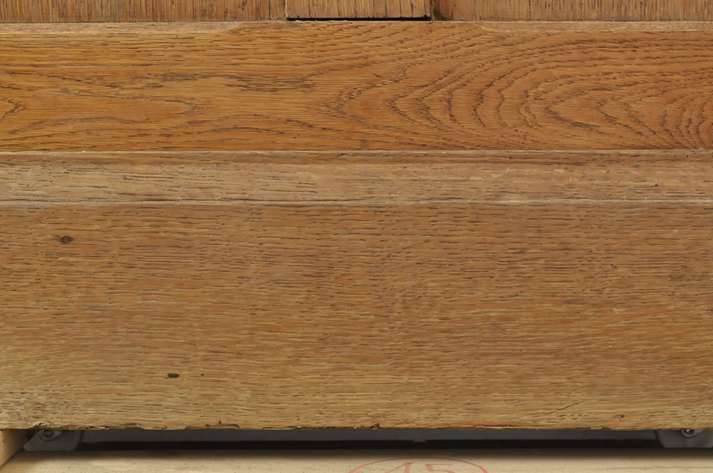 イギリスアンティーク　オーク材　使い込まれた木の味わいが楽しめる教台(教壇、説教台、カウンターテーブル)(R-052981)