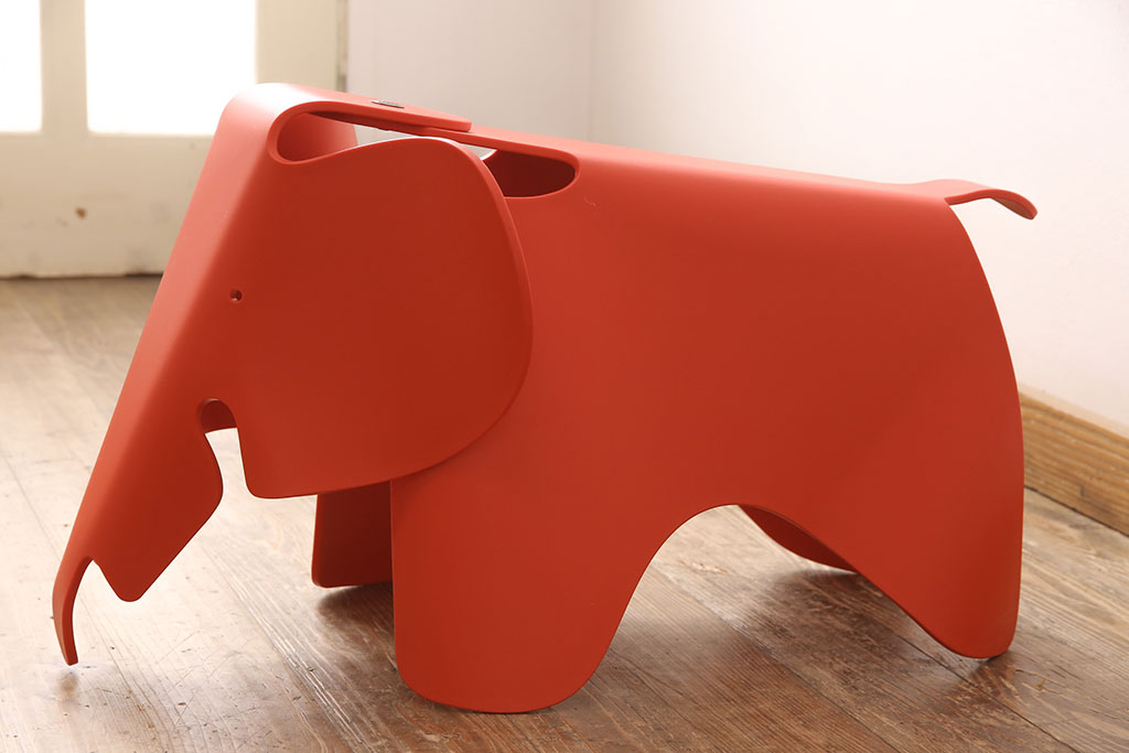 中古　美品　vitra(ヴィトラ)　イームズエレファント(Eames Elephant)　かわいらしいフォルムが目を引くスツール(椅子、チェア)(R-053341)